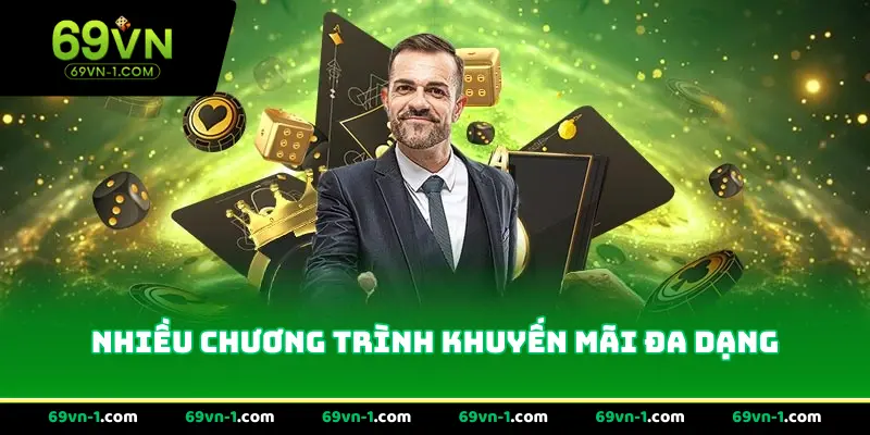 Nhiều chương trình khuyến mãi đa dạng